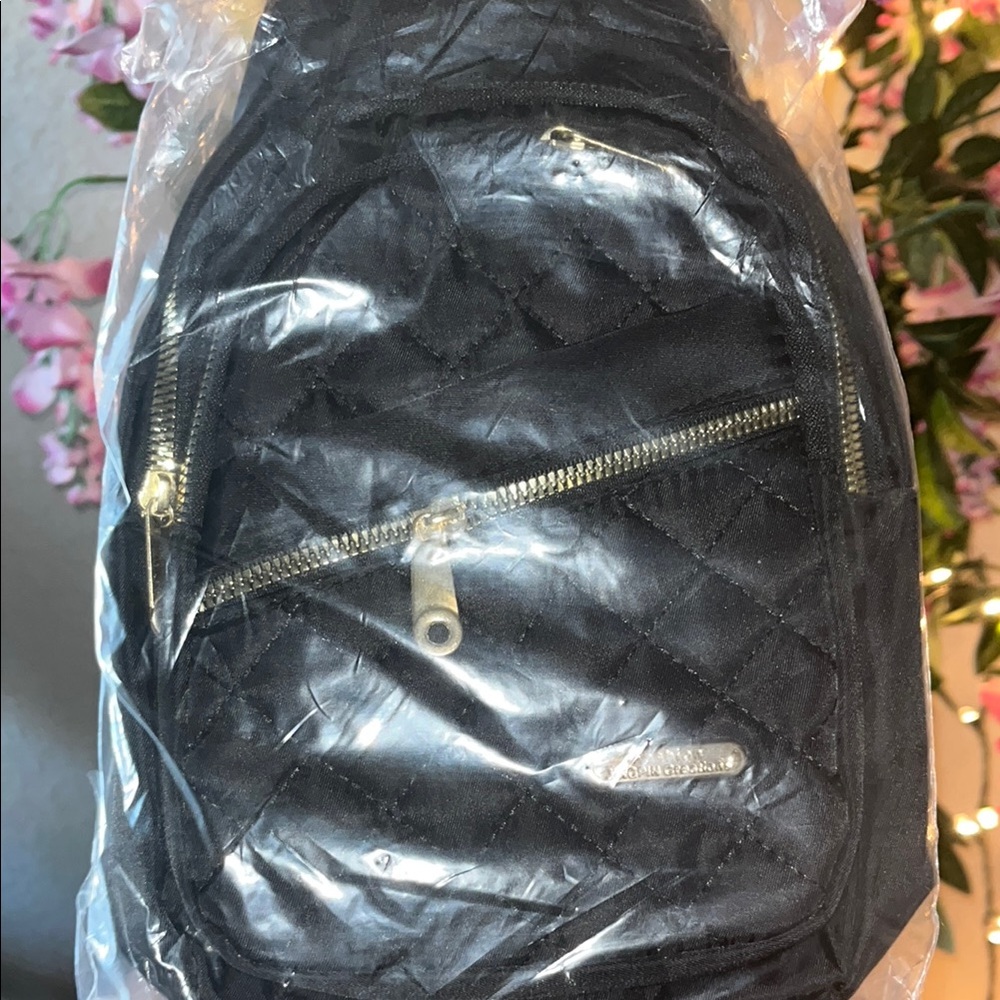 Black Quilted Women's Bag